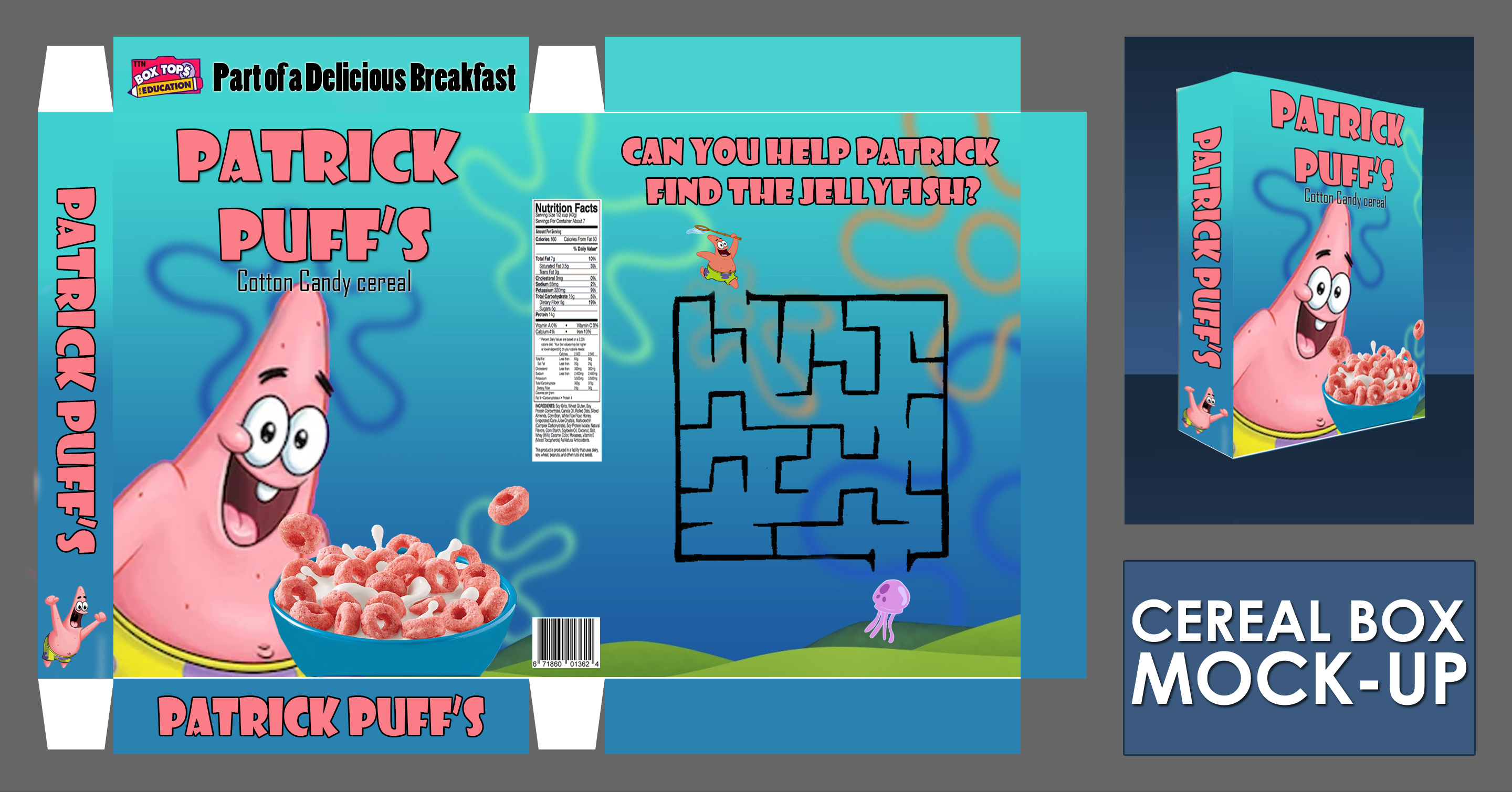 Cereal Box Design Project